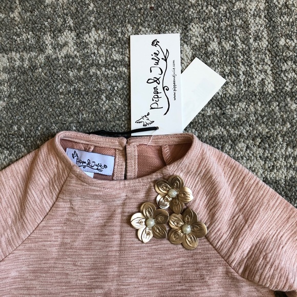 Pippa & Julie Other - NWT Pippa & Julie top with embellishment 18M
